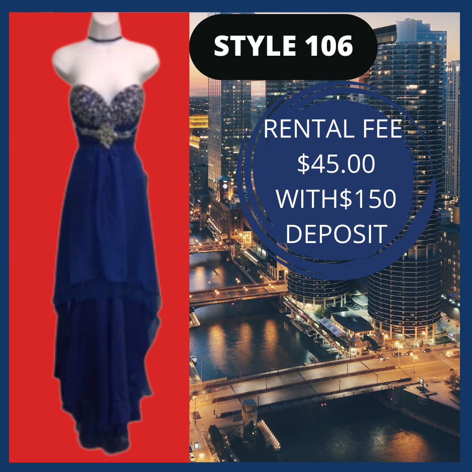 GOWN RENTALS STYLE 106